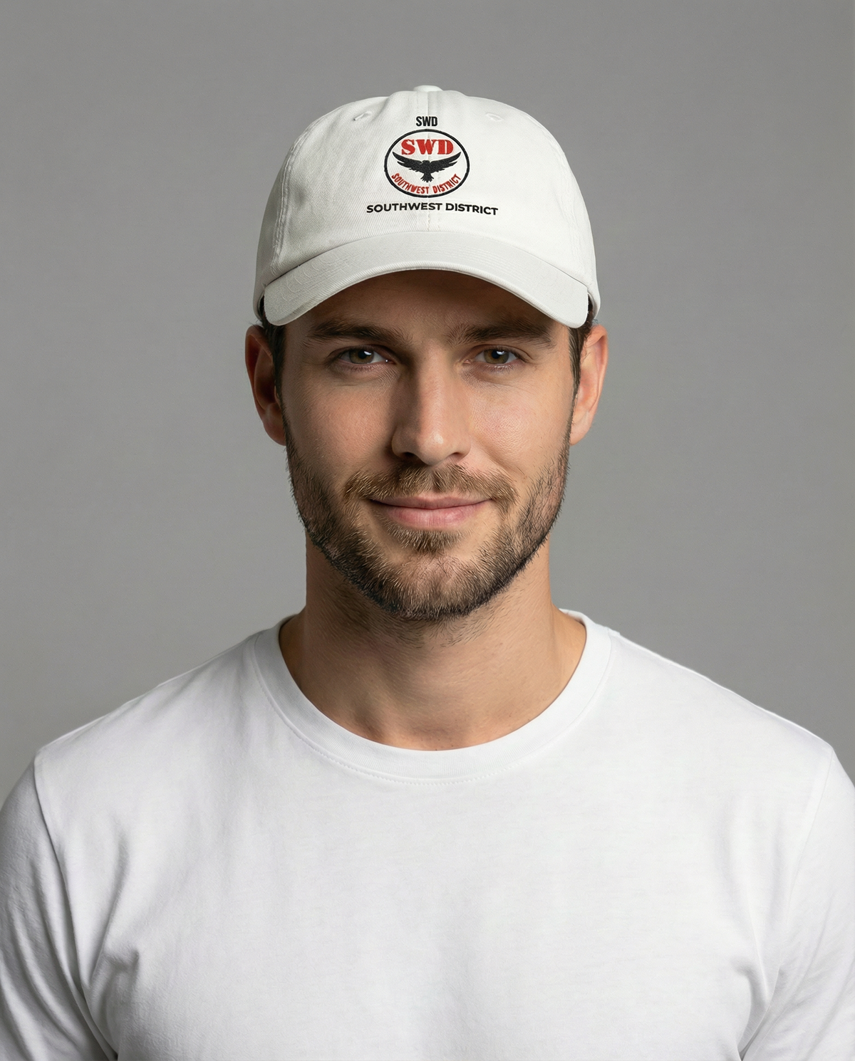 SWD Logo Cap White