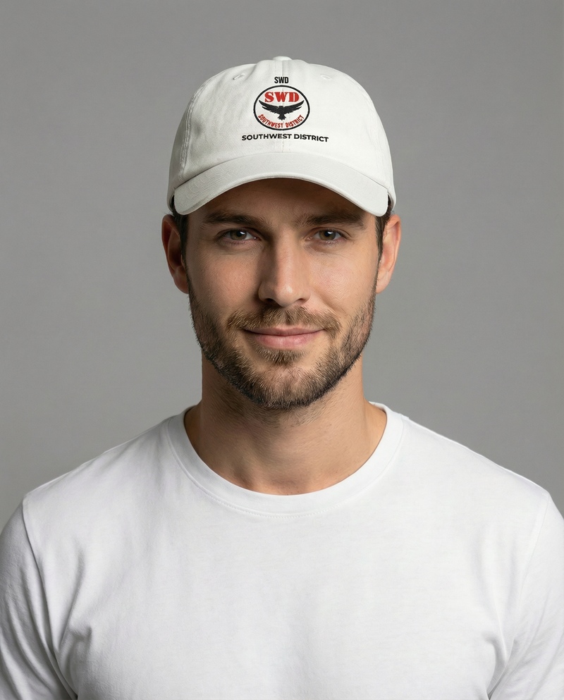 SWD Logo Cap White