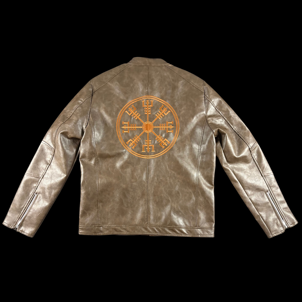 Southwest District Bikerjacke Vegvisir – Brown Edition