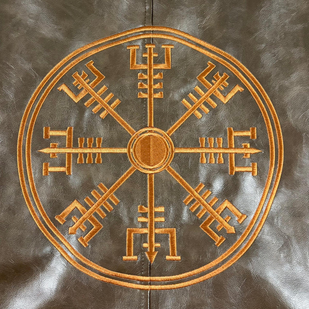 Southwest District Bikerjacke Vegvisir – Brown Edition