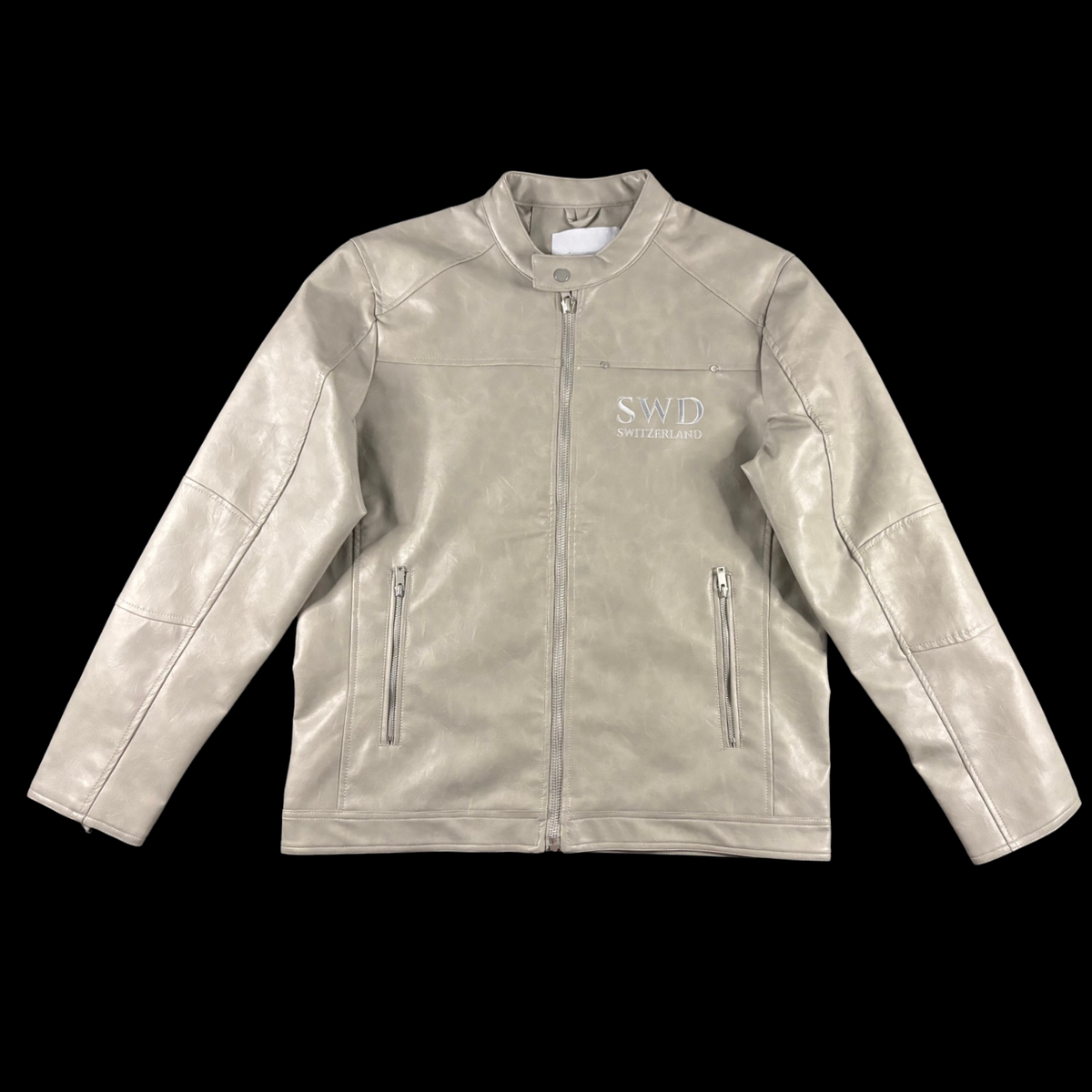 Southwest District Premium Bikerjacke Hellgrau | Runenstick