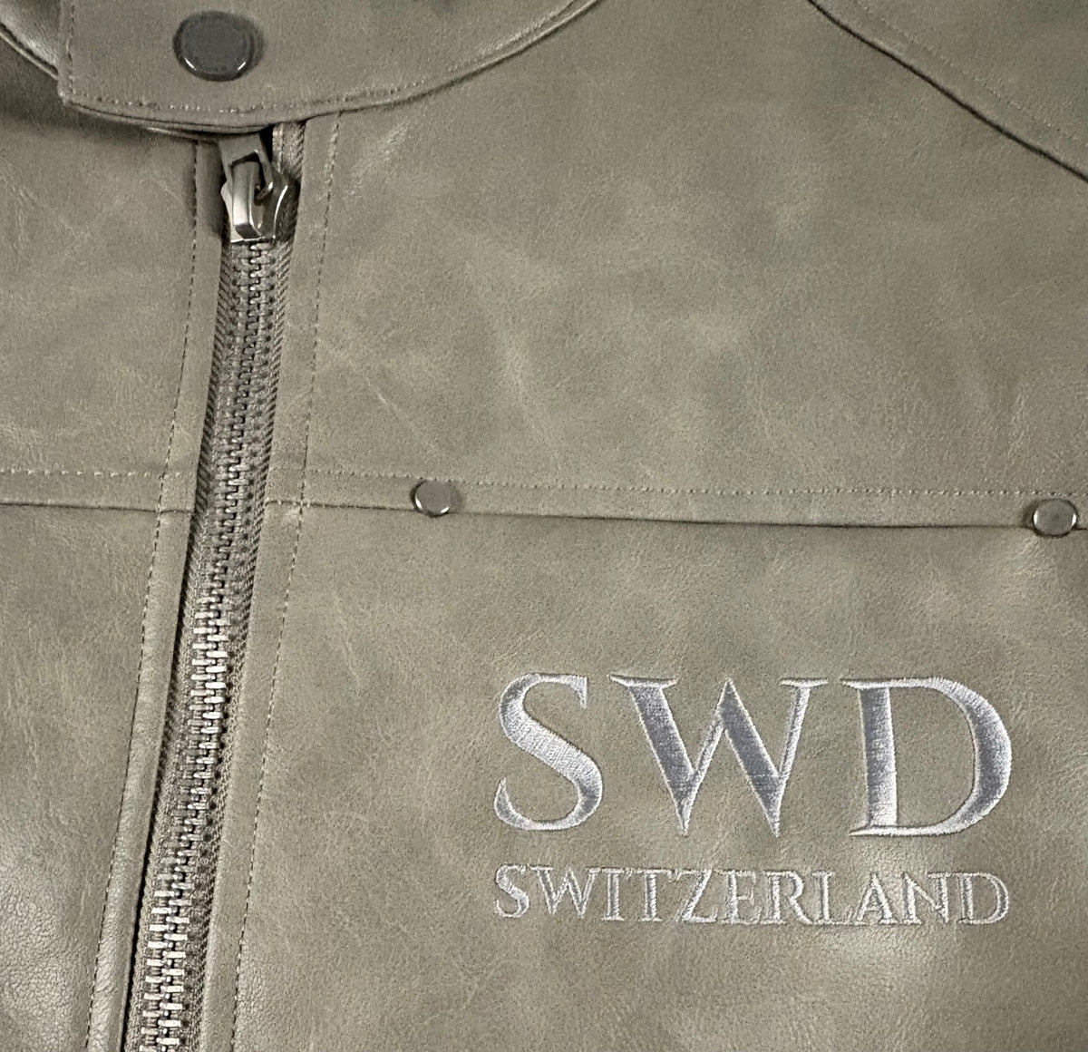 Southwest District Premium Bikerjacke Hellgrau | Runenstick