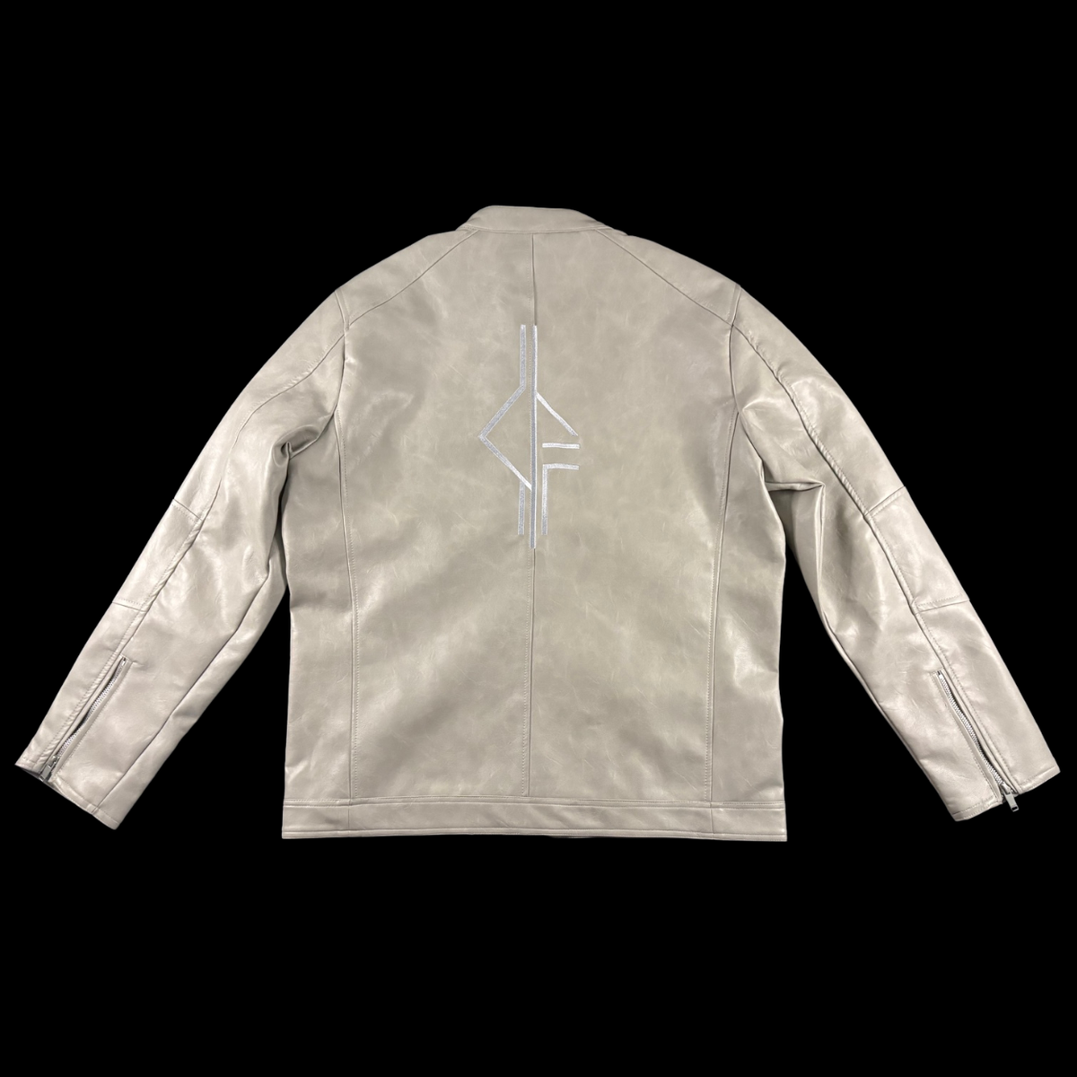 Southwest District Premium Bikerjacke Hellgrau | Runenstick
