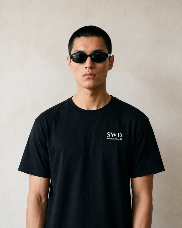 SWD Elite Fighter – Premium T-Shirt Schwarz