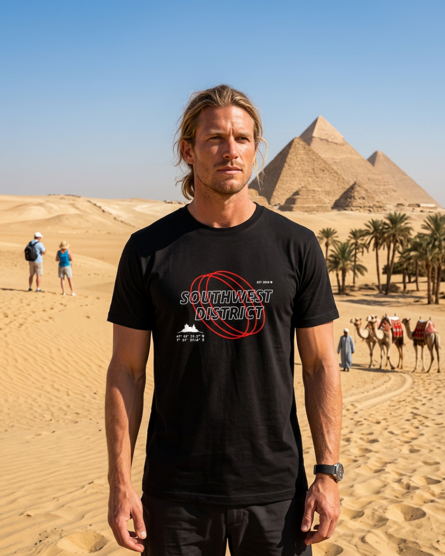 Southwest District Orbit T-Shirt – Schwarz