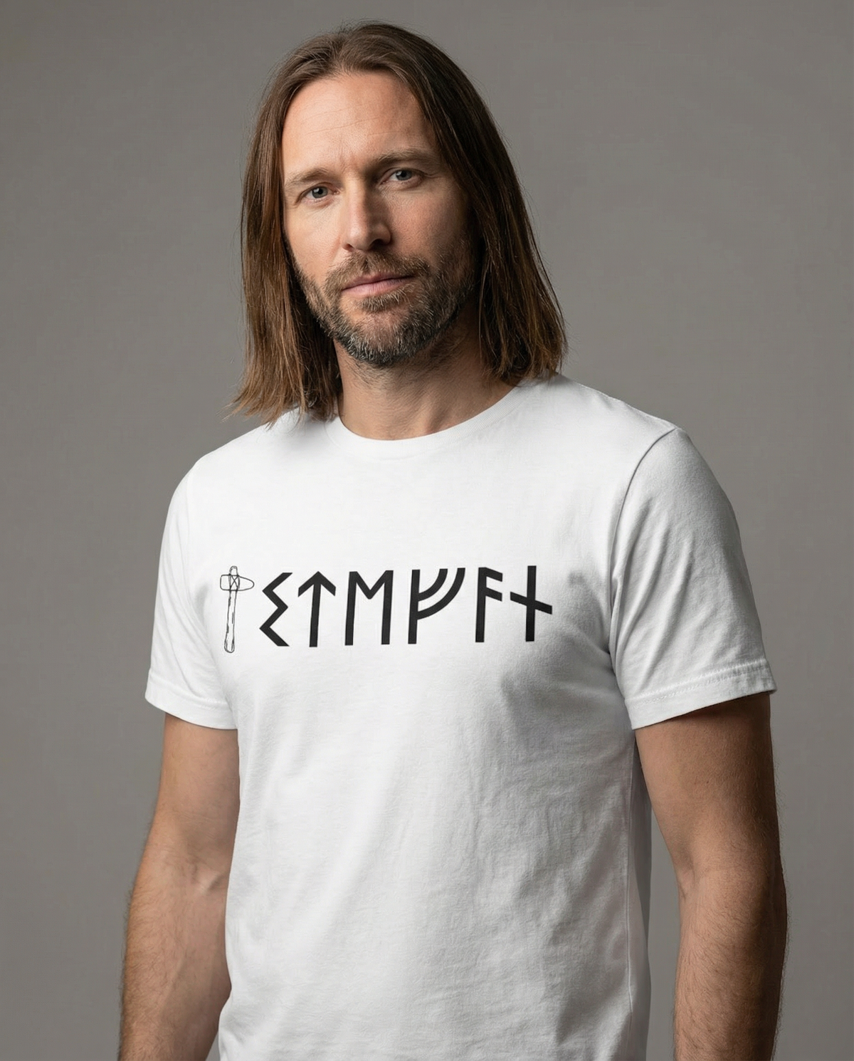 Personalisierbares Runen-T-Shirt – Dein Name in Runen