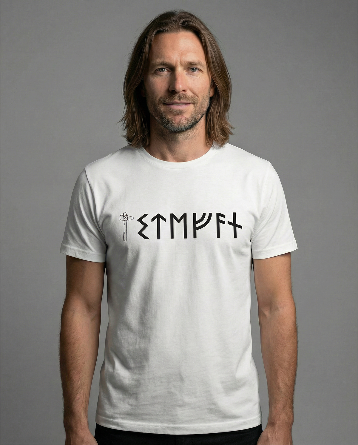 Personalisierbares Runen-T-Shirt – Dein Name in Runen