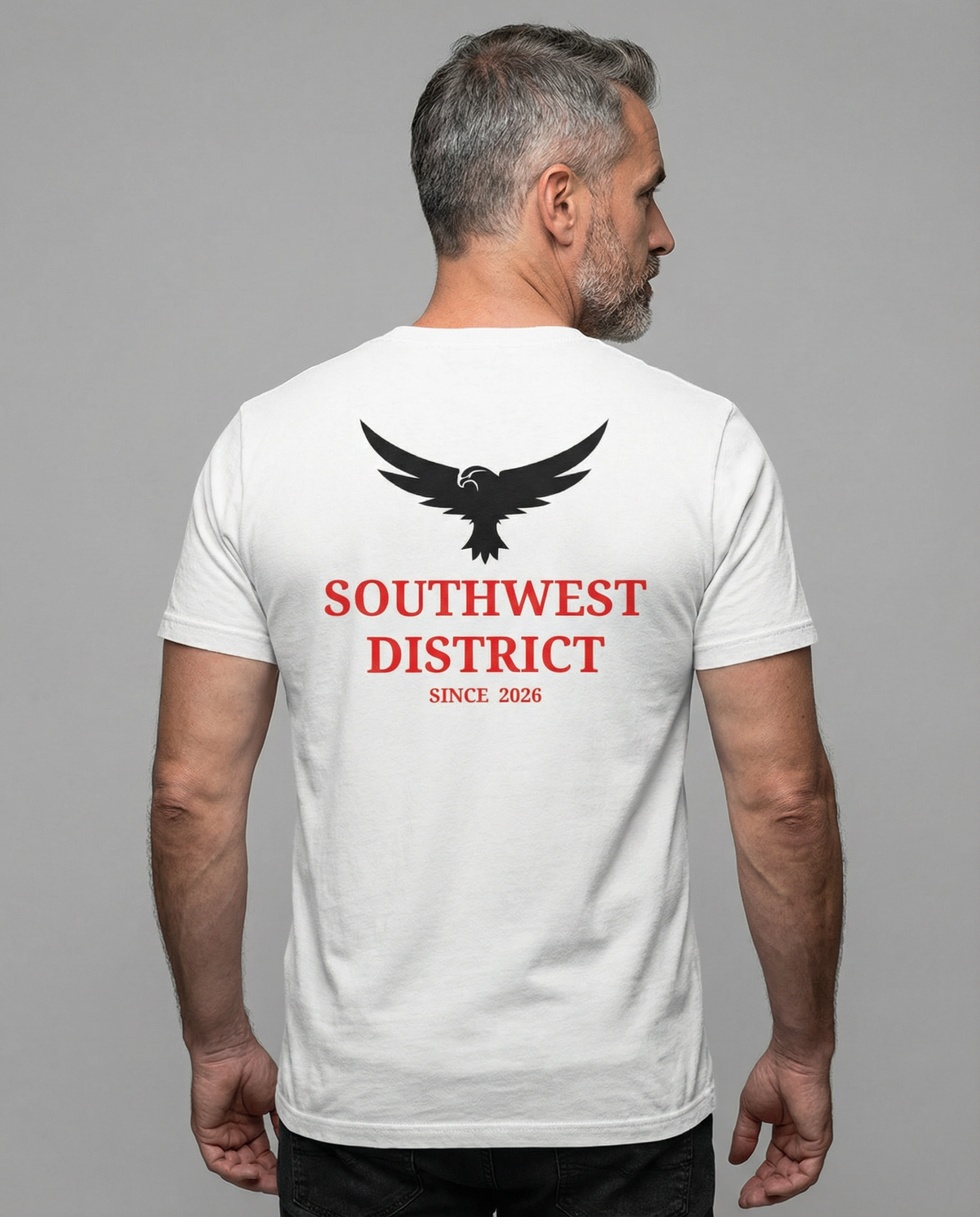 Southwest District T-Shirt – Adler Edition Weiß