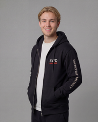 SWD Zip Hoodie Black