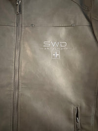 Southwest District Premium Bikerjacke Hellgrau | Runenstick | Gr. XL