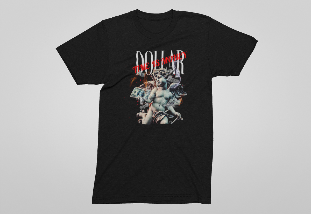 SWD Time Is Money T-Shirt – Black Streetwear Edition