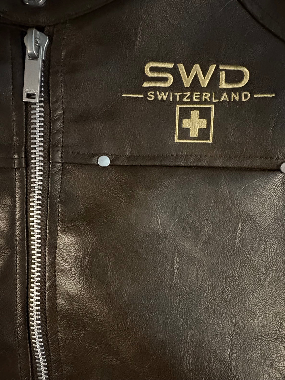Southwest District Premium Bikerjacke Braun | Dolomiti Rückenstick | Gr. L