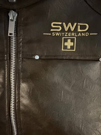 Southwest District Premium Bikerjacke Braun | Dolomiti Rückenstick | Gr. L