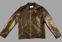 Southwest District Premium Bikerjacke Braun | Dolomiti Rückenstick | Gr. L