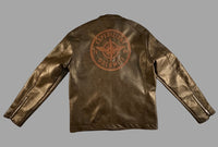 Southwest District Premium Bikerjacke Braun | Dolomiti Rückenstick | Gr. L
