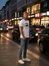 SWD Bull Logo T-Shirt – White Street Edition
