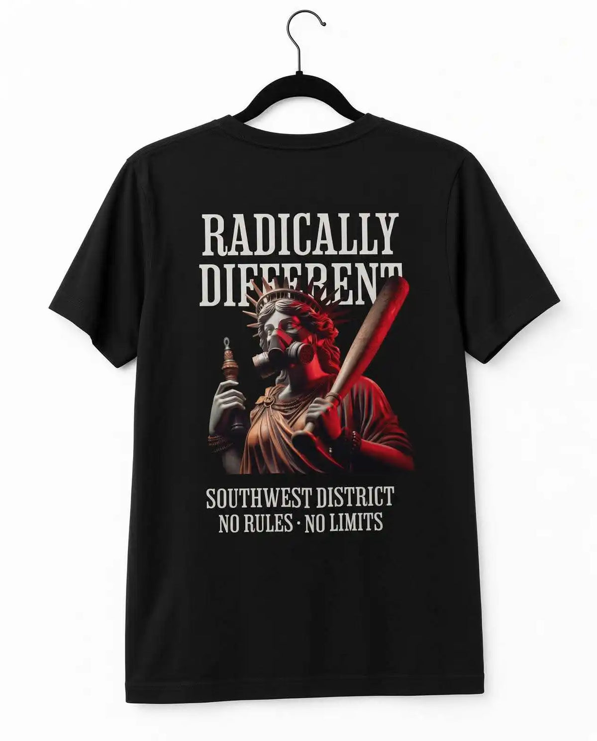 Southwest District T-Shirt Unisex "Radically Different" – Limited Drop, Schwarz