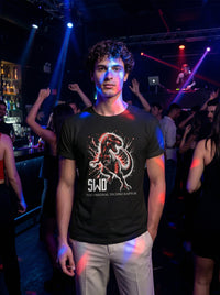 SWD Techno Raptor T-Shirt – Black Nightlife Edition