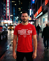 ERROR 404 – Reboot The System | SWD Premium T-Shirt
