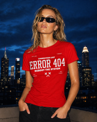 ERROR 404 – Reboot The System | SWD Premium T-Shirt