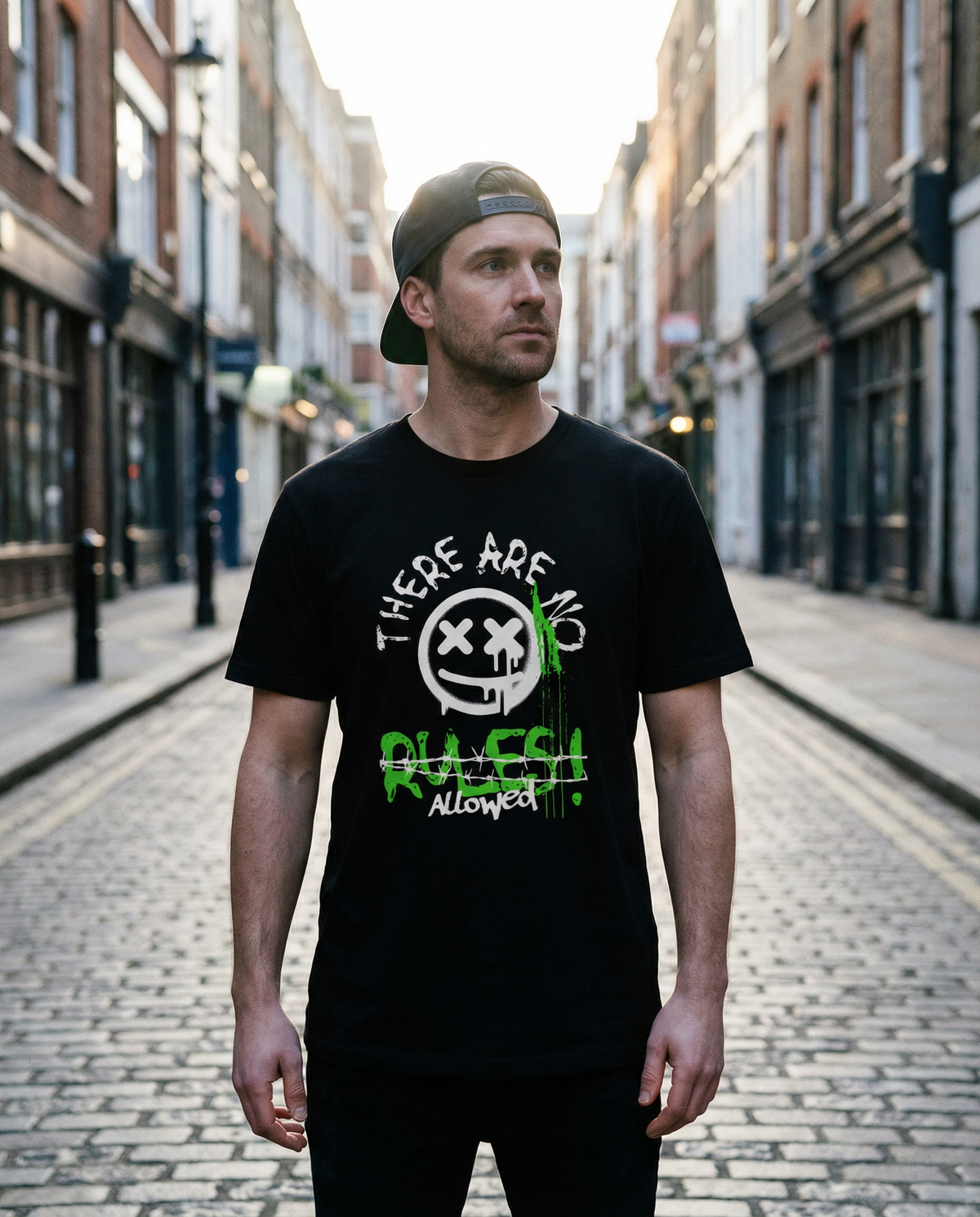 There Are No Rules T-Shirt – Urban Streetstyle