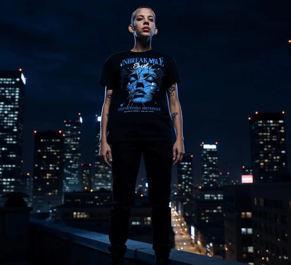 Southwest District T-Shirt Unisex "Unbreakable Soul" – Premium Print, Schwarz