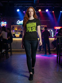 Urban Pulse Neon Shirt – Streetwear Women Black