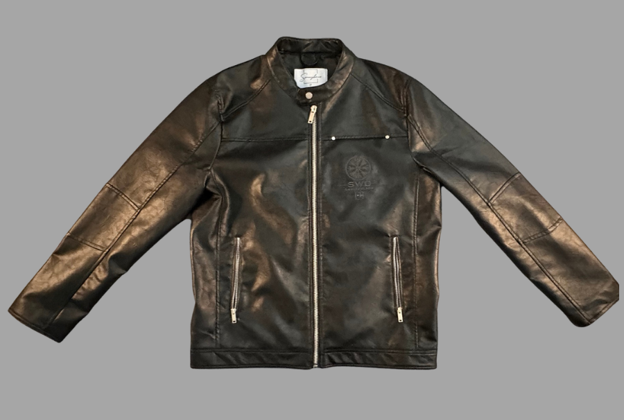 Southwest District Premium Bikerjacke Schwarz – Vegvisir | Gr. XL