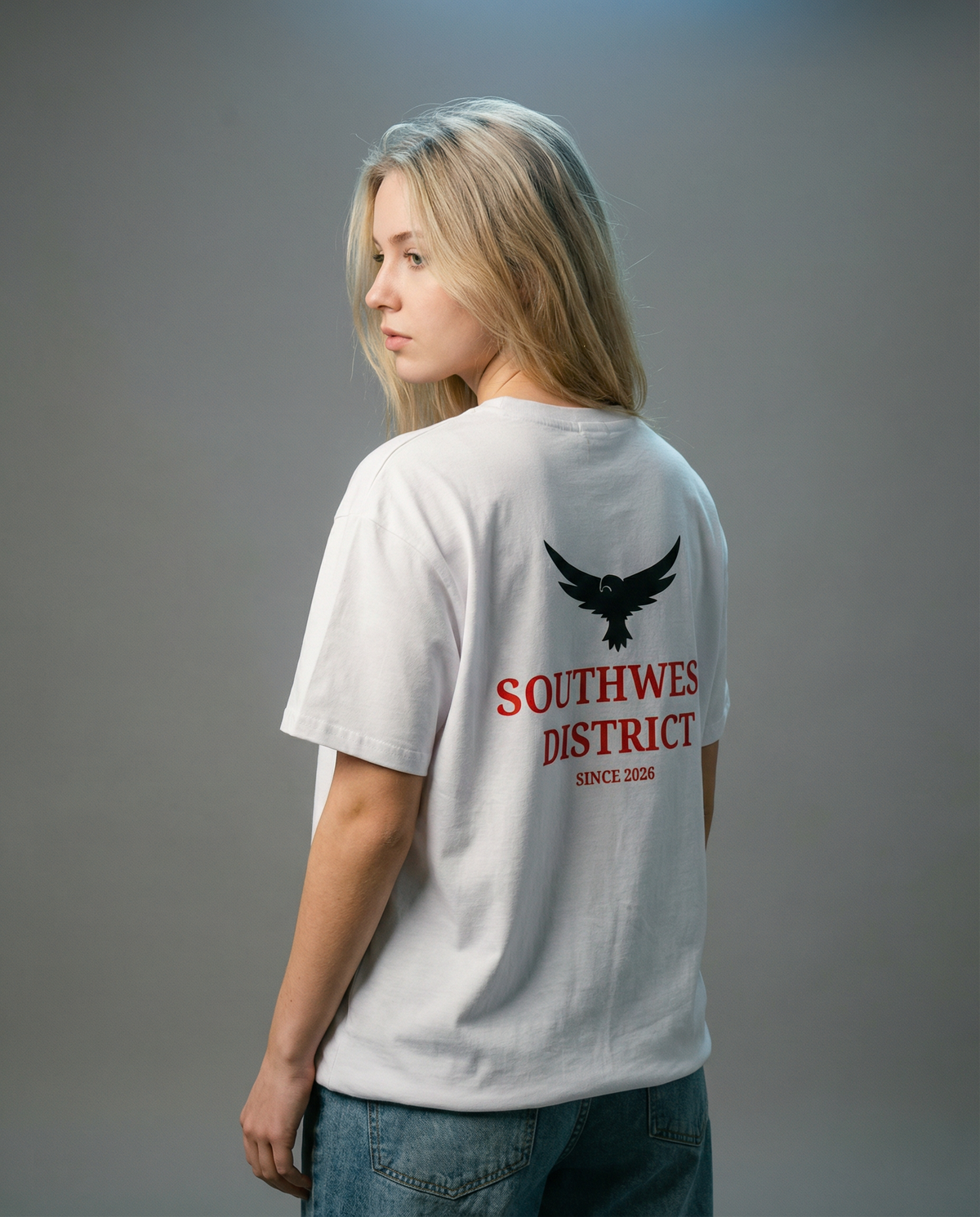 Southwest District T-Shirt – Adler Edition Weiß